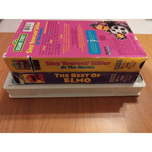 Lot of 3 Sesame Street VHS - Elmo in Grouchland, Best Of Elmo - Picture 6 of 7
